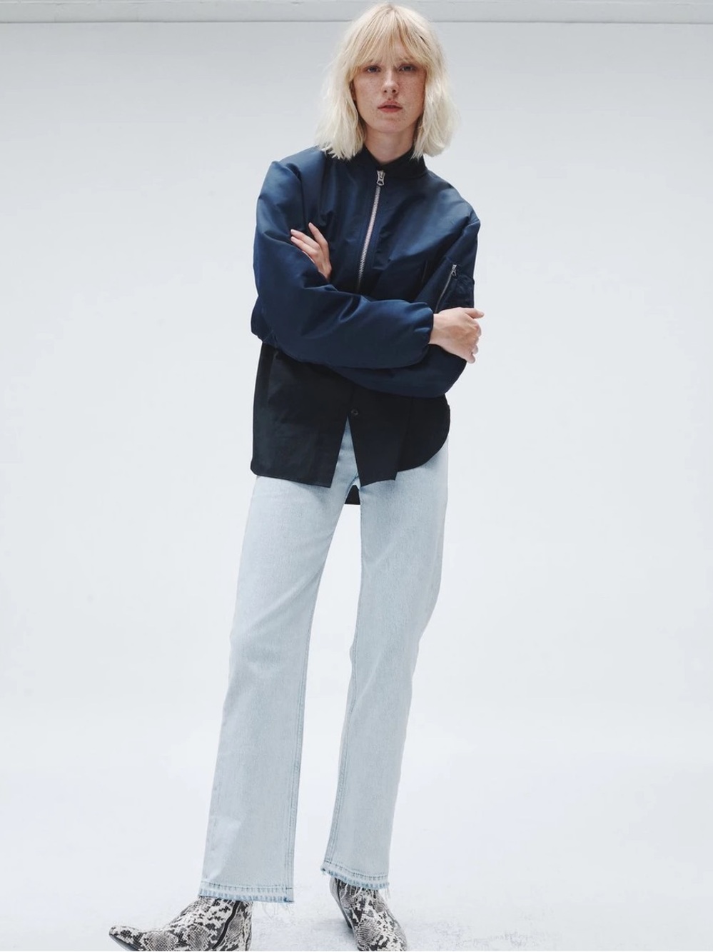 NWOT Rag & Bone Vintage Stretch Harlow Mid-Rise Straight in Raquel sz 29
